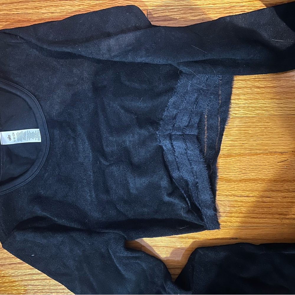 Black Long Sleeve Top